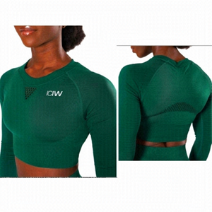 𝅺ICANIWILL (Iciw) Dynamic Seamless Crop‎ Top